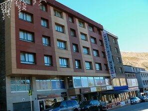 Façade de l’hébergement