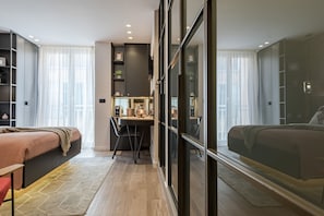 Chambre Deluxe | Draps en coton égyptien, literie de qualité supérieure