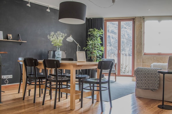 Apartment, 2 Bedrooms, Balcony | Living area