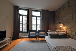 Superior Apartment, 1 Bedroom | Living area