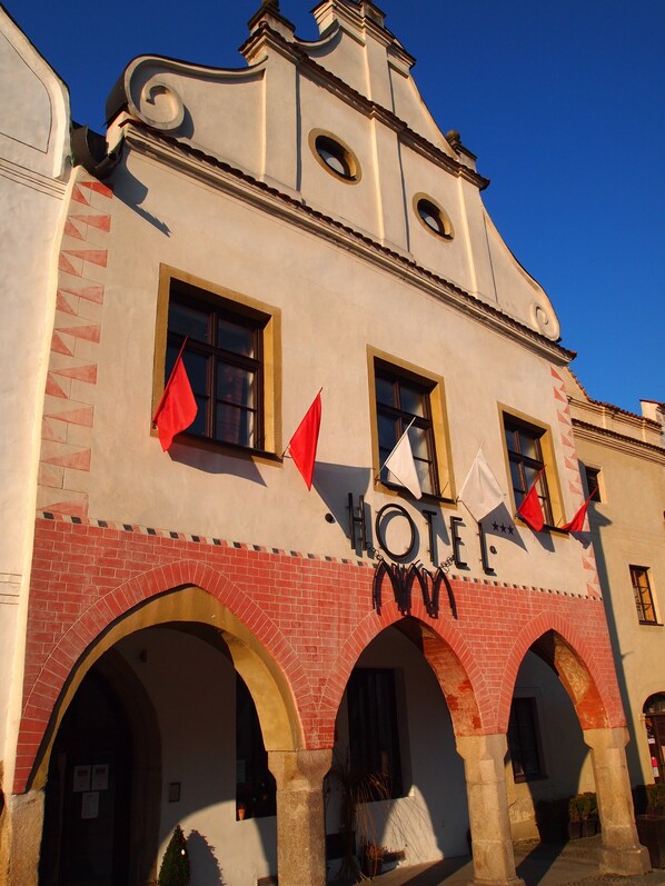 Façade de l’hébergement