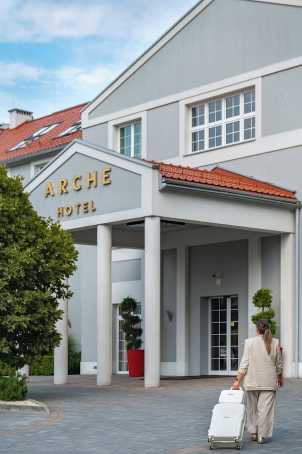 Entrée de l’hébergement