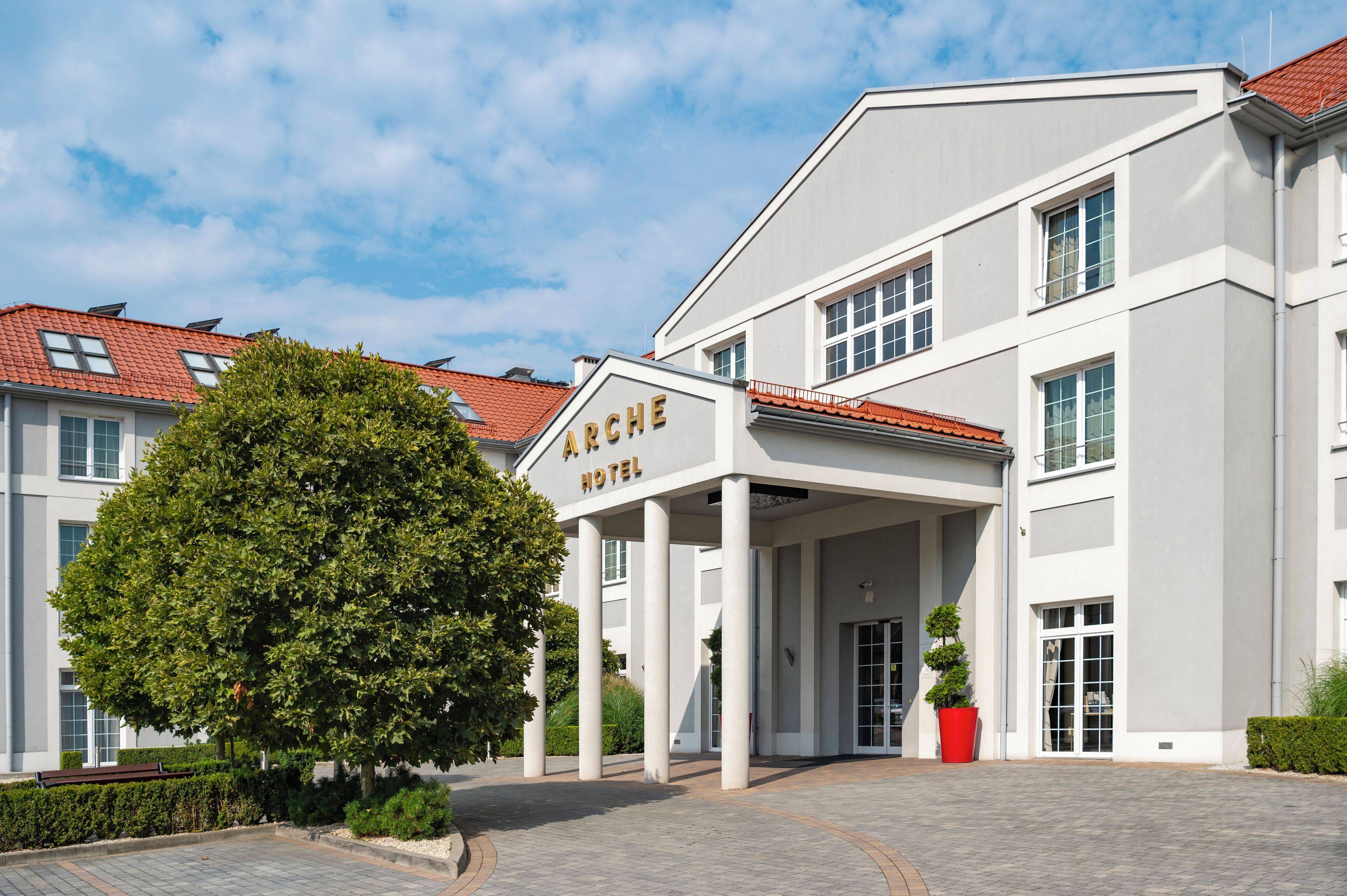 Facciata della struttura