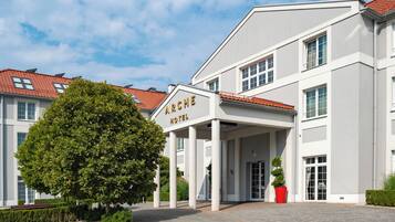 Fassade der Unterkunft