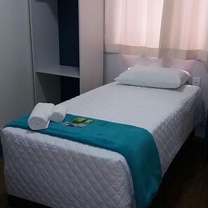 Single Room | Desk, blackout drapes, iron/ironing board, rollaway beds - Centralle Sorocaba Hotel (Sorocaba)