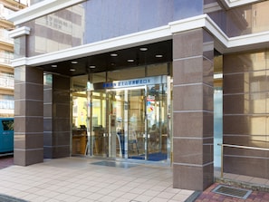 Entrée de l’hébergement 