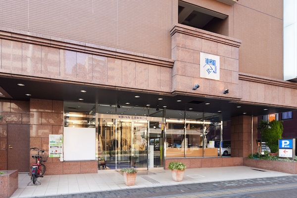 Majoituspaikan sisäänkäynti