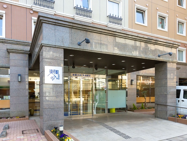 Entrée de l’hébergement