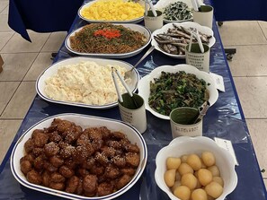 Frokostbuffé er inkludert hver dag