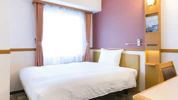 Free WiFi, bed sheets