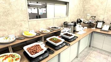 Frokostbuffé er inkludert hver dag