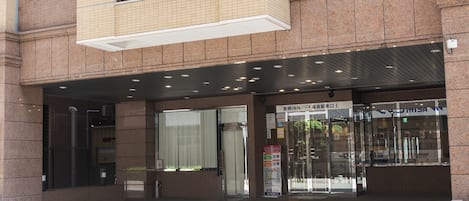 Entrée de l’hébergement