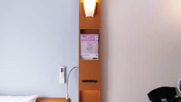 Desk, blackout drapes, iron/ironing board, free WiFi