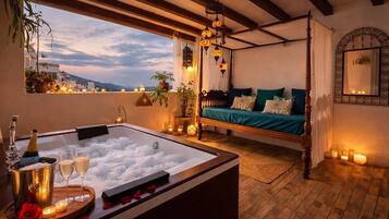 Tweepersoonskamer, terras | Terras