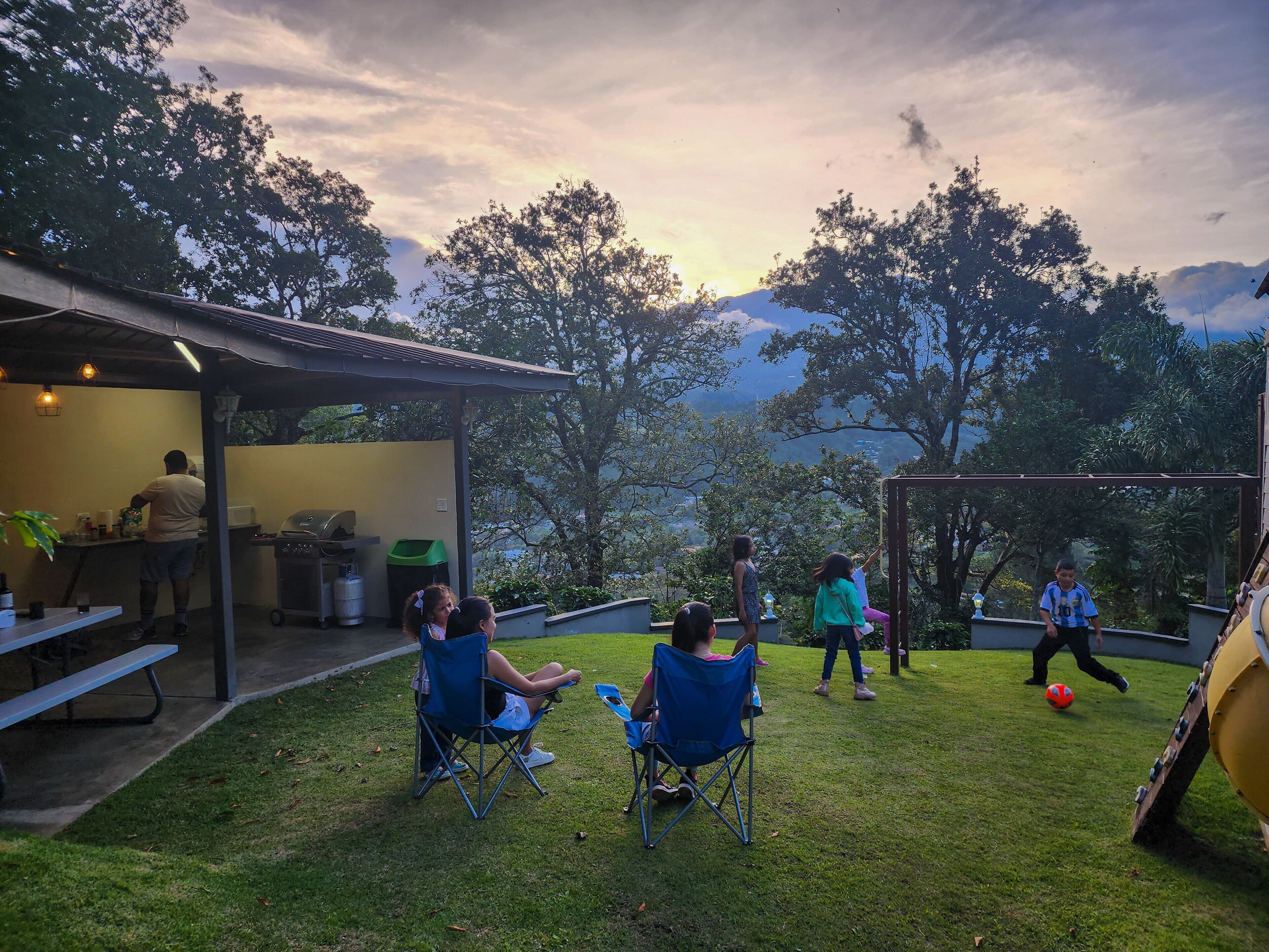 Aire de pique-nique/barbecue