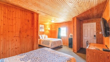 Room, 2 Queen Beds | Premium bedding, iron/ironing board, free rollaway beds, free WiFi