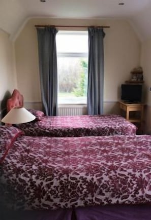 Zweibettzimmer | Hochwertige Bettwaren, Bügeleisen/Bügelbrett, kostenloses WLAN