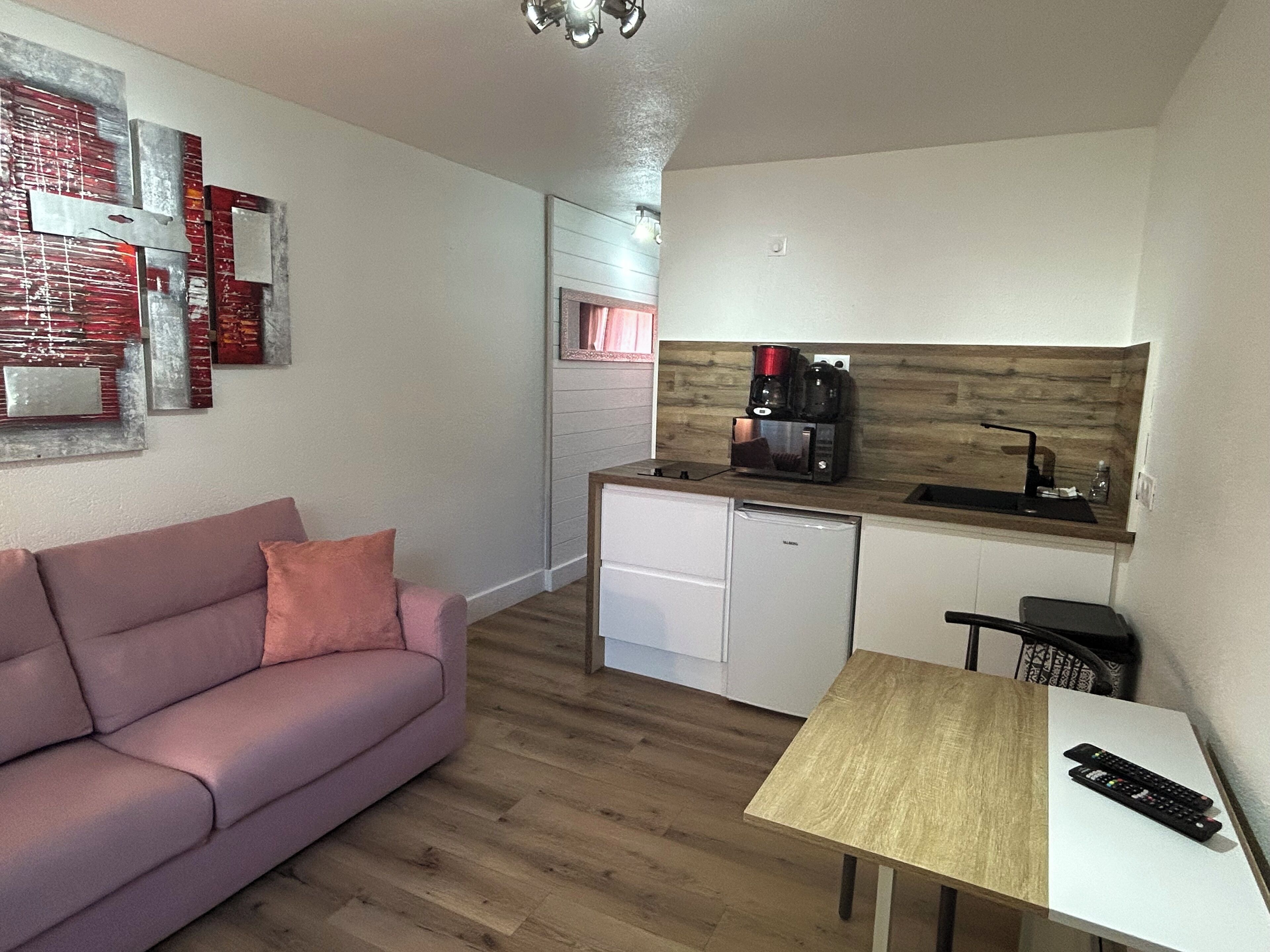 apartment (3 adults) | private kitchen | mini-fridge