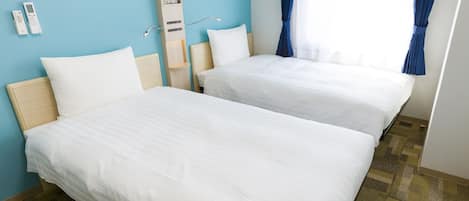 Premium bedding, desk, blackout curtains, iron/ironing board