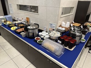 Free daily buffet breakfast  - Toyoko Inn Kyoto Biwako Otsu (Otsu)
