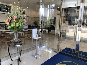 Interior entrance