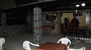 Dîner servi sur place