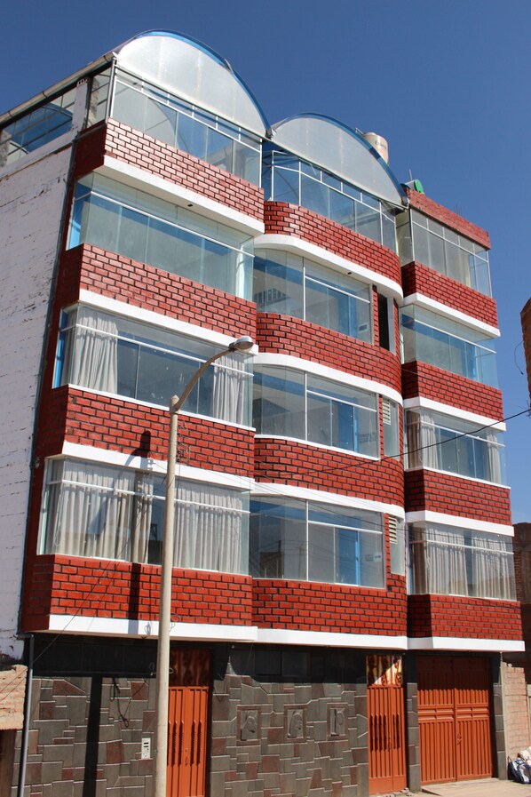 Façade de l’hébergement
