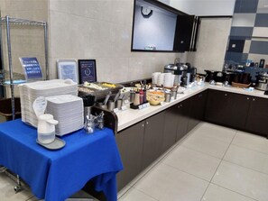 Frokostbuffé er inkludert hver dag