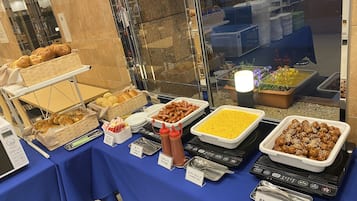 Frokostbuffé er inkludert hver dag