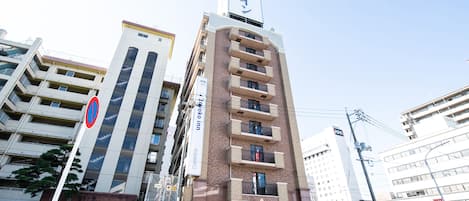 Voorkant van accommodatie