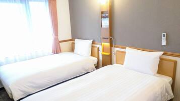 Free WiFi, bed sheets