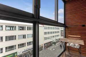 Íbúð - 1 svefnherbergi - svalir | Verönd/útipallur