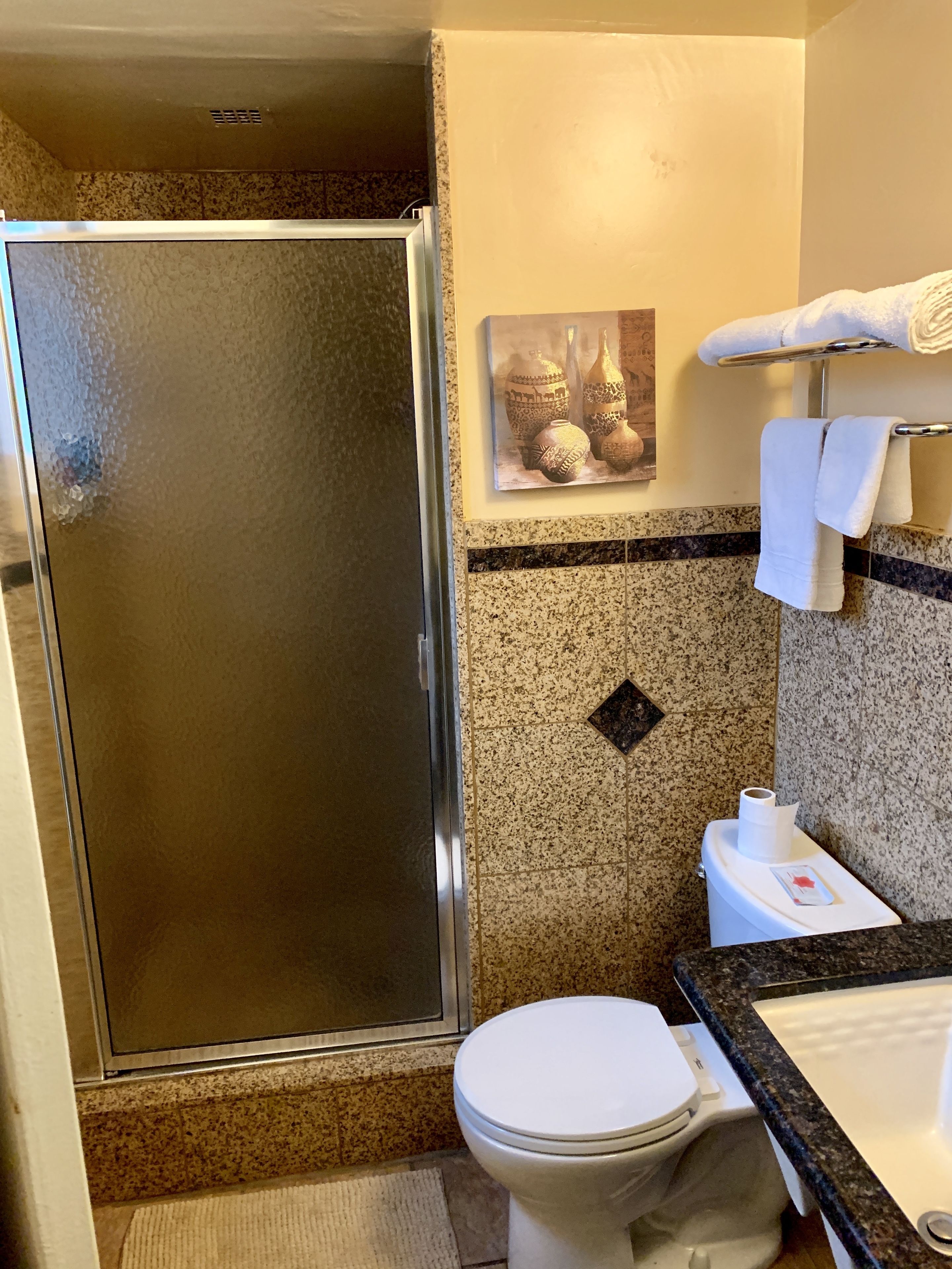 Classic Room, 1 Bedroom, Refrigerator & Microwave, Ground Floor | Bathroom