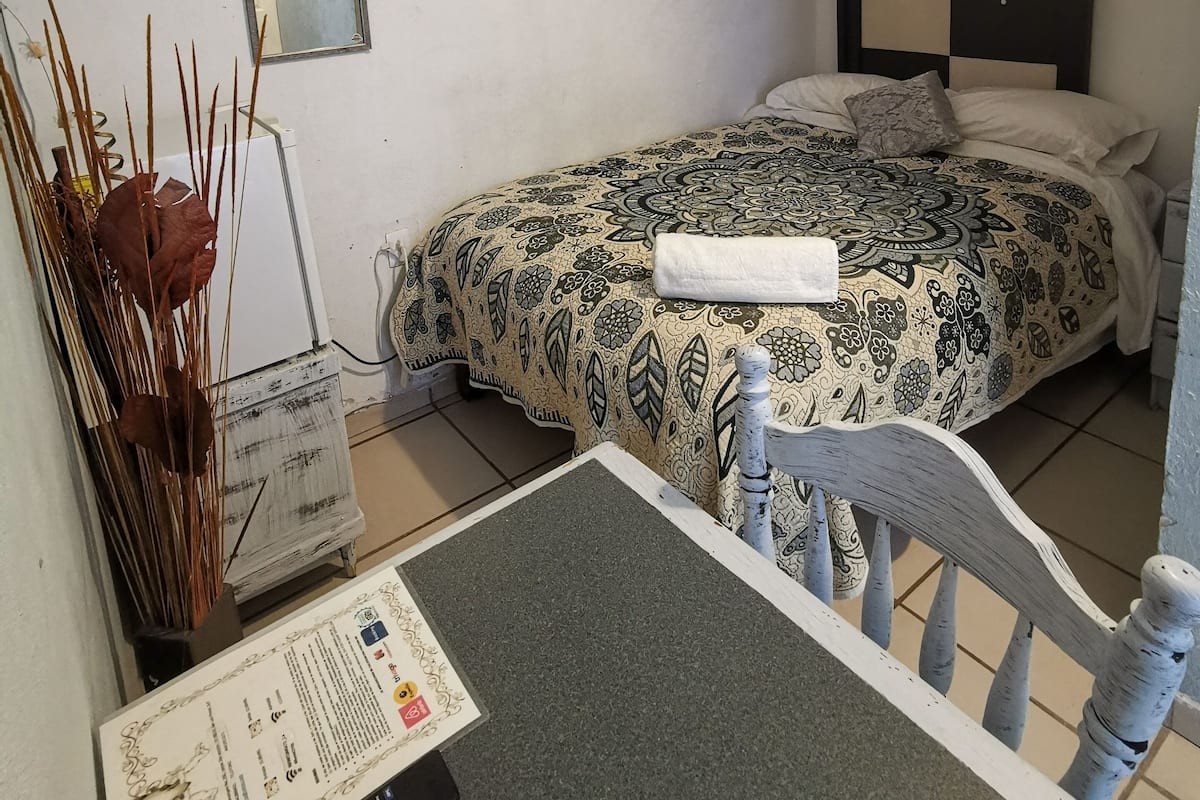1 slaapkamer, een minibar, verduisterende gordijnen