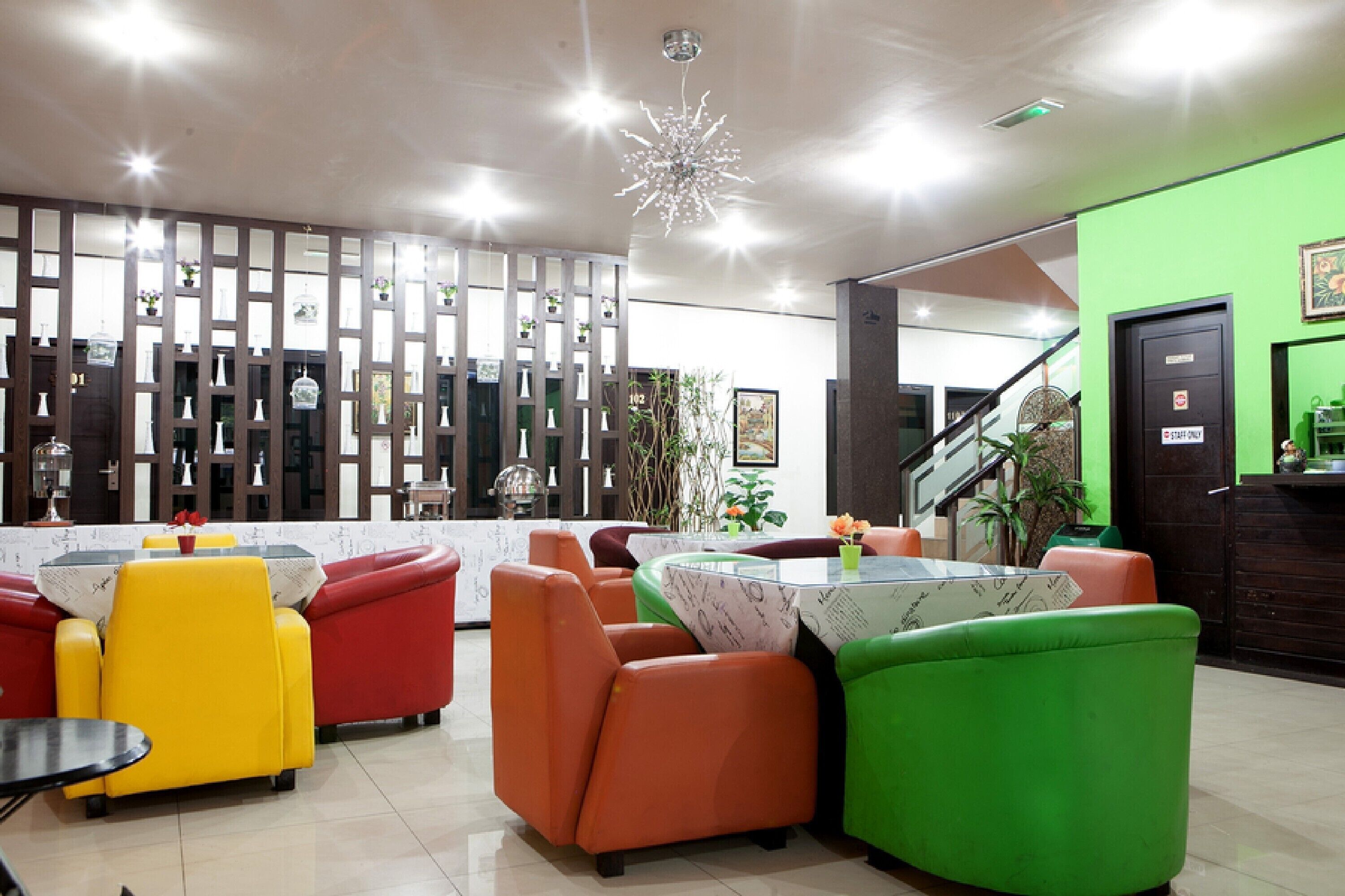 Lobby sitting area
