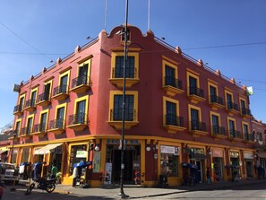 Fachada de la propiedad
