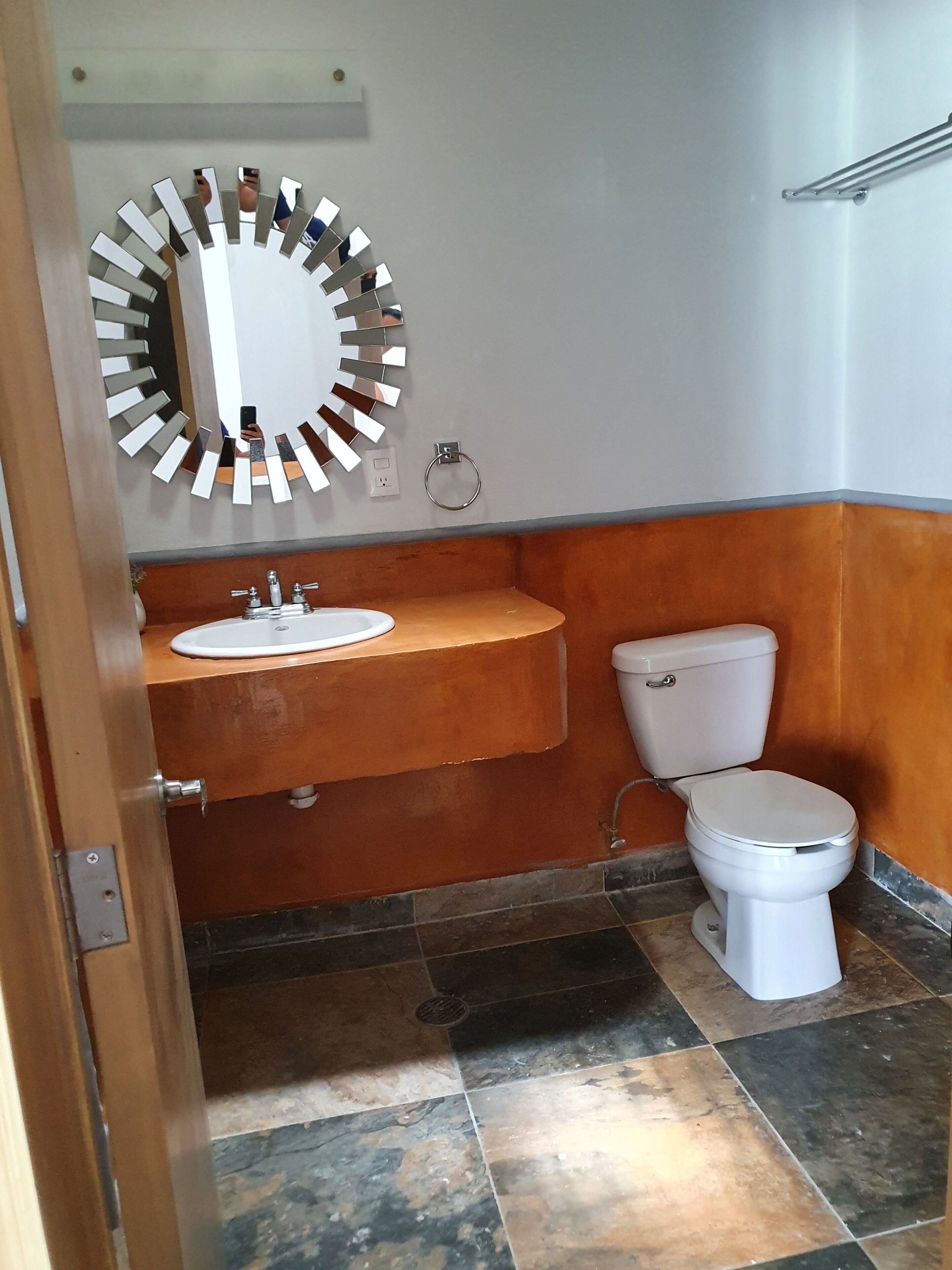 superior studio suite | bathroom | shower, free toiletries, hair dryer, towels