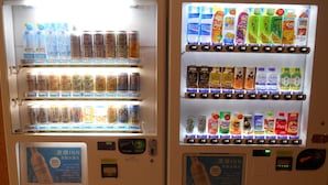 Vending machines with various beverages and snacks. - Toyoko Inn Tokushima Station Bizan (Tokushima)
