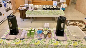 Free daily self-serve breakfast - Toyoko Inn Yamato Ekimae (Yamato)