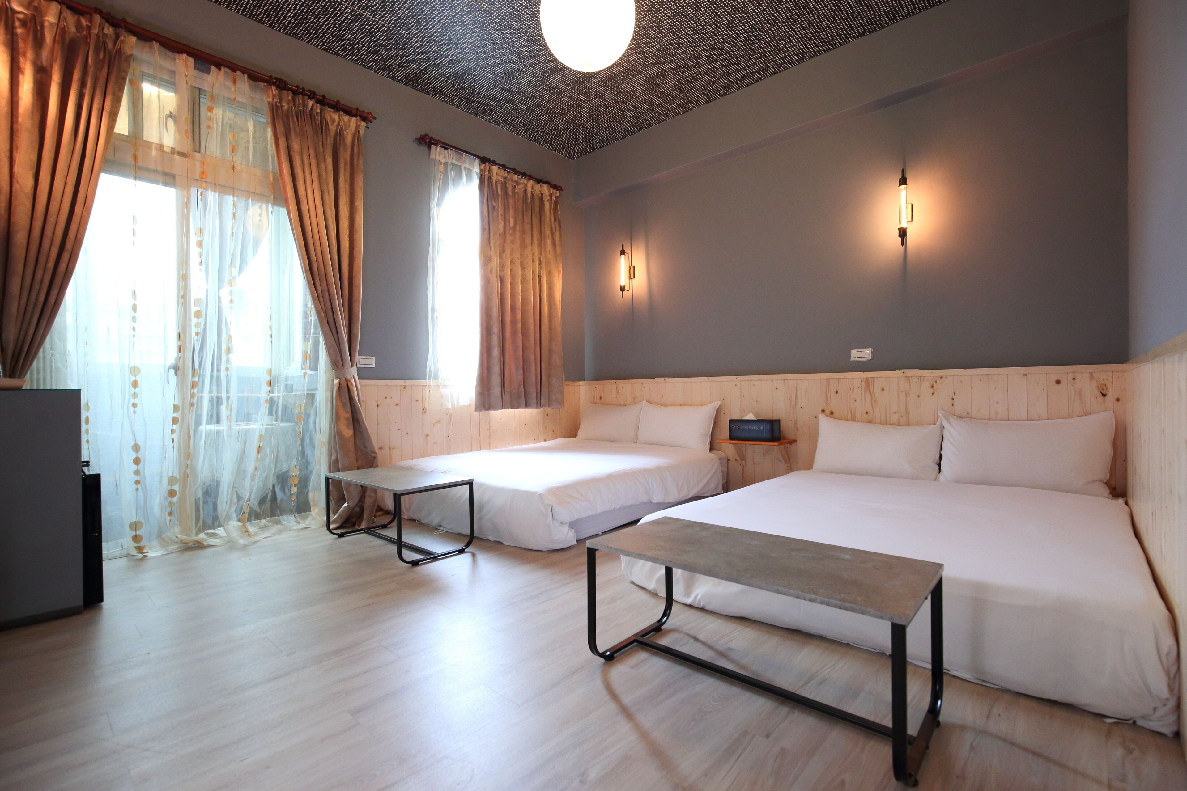 Comfort Quadruple Room, 2 Double Beds | Blackout drapes, free WiFi, bed sheets