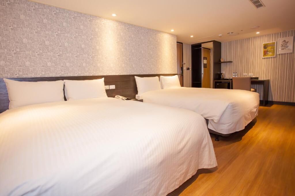 desk, blackout curtains, soundproofing, iron/ironing board