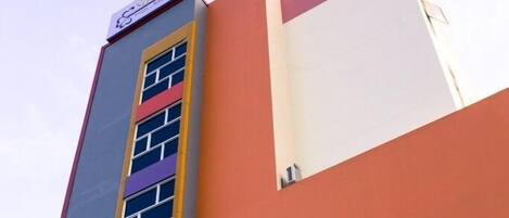 Fassade der Unterkunft
