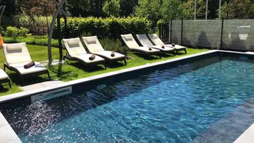 Seasonal outdoor pool