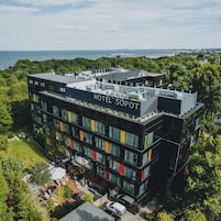 Fachada del alojamiento