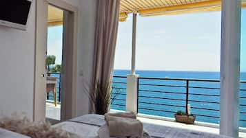 Appartement, 2 chambres (Santa Clara 3) | Draps en coton égyptien, literie de qualité supérieure