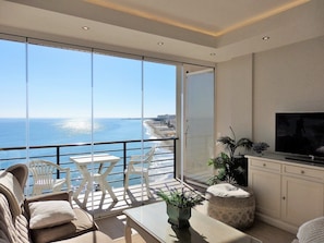 Apartment, 2 Bedrooms (Santa Clara 2) | Living room | Flat-screen TV, DVD player, MP3 dock - Waterfront Santa Clara Apartments (Torremolinos)
