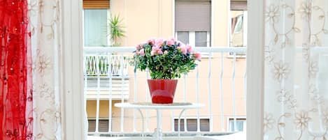 Deluxe Double Room, Balcony | Premium bedding, individually furnished, desk, blackout drapes