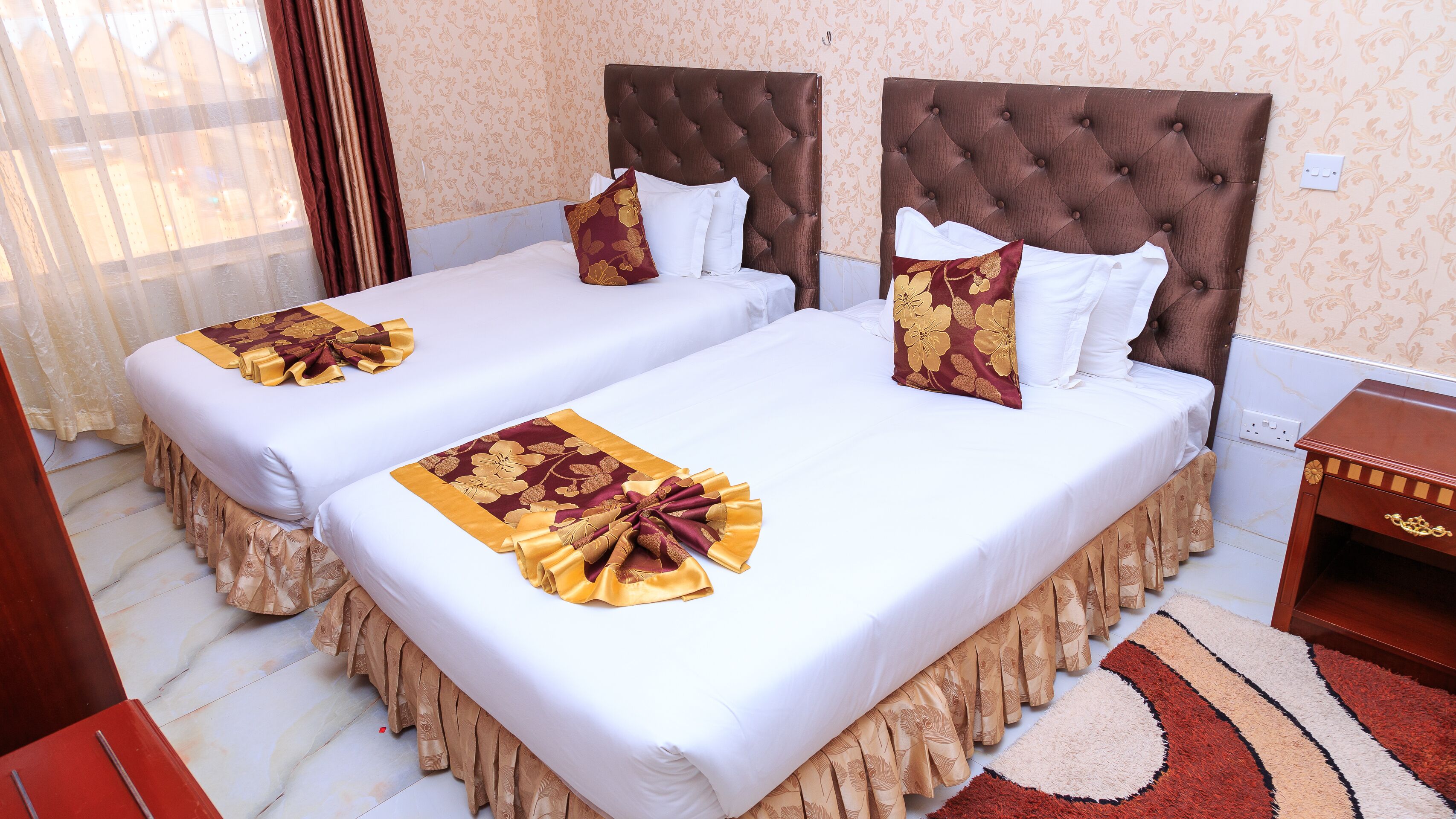 standard double room | premium bedding, in-room safe, desk, blackout curtains