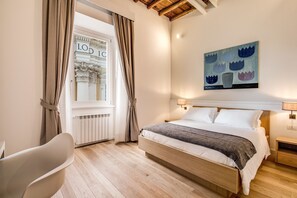 Superior Room | Egyptian cotton sheets, premium bedding, down comforters - Dopodomani Suite (Rome)