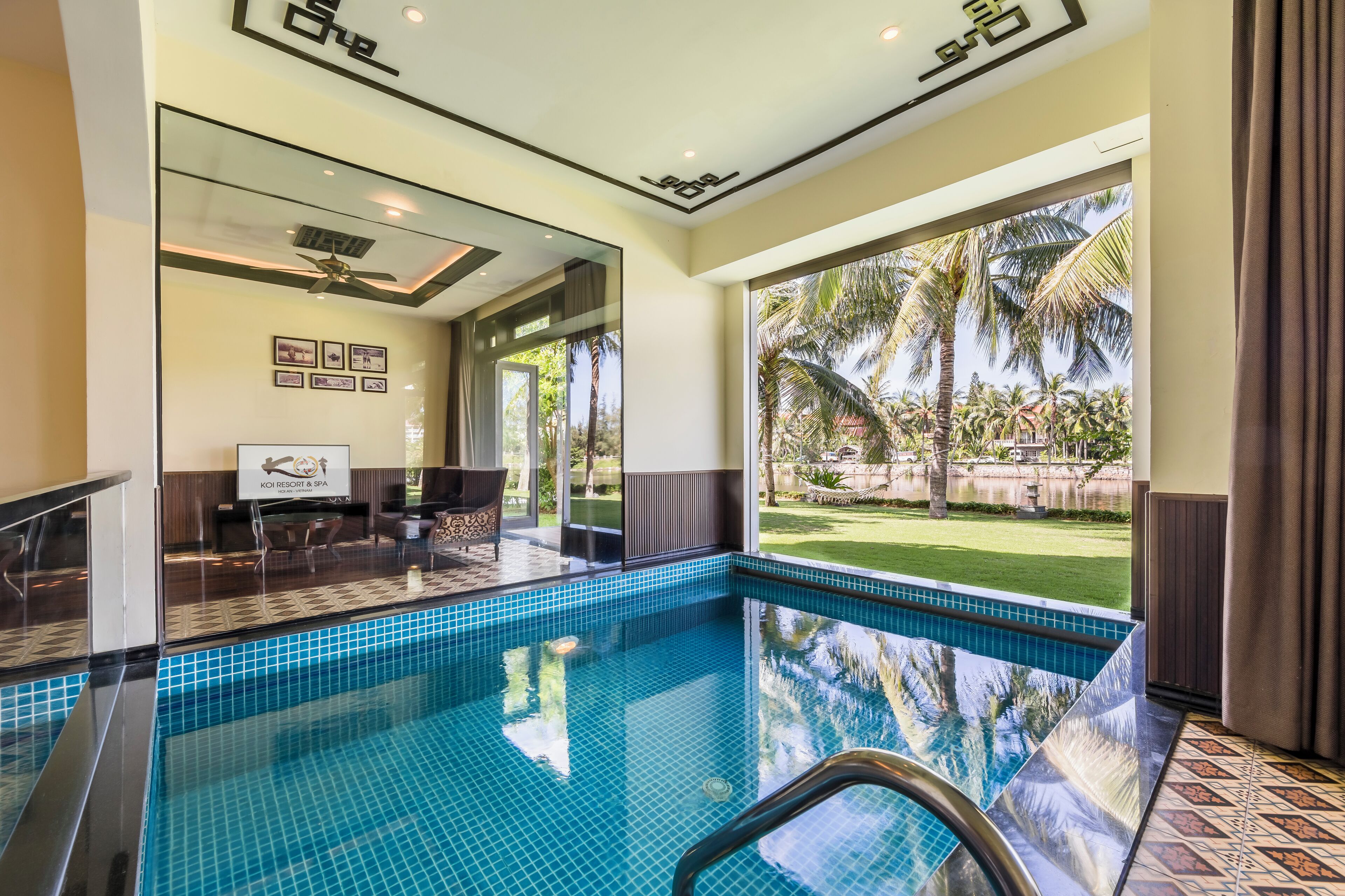 Riverside Pool Villa, 3 Bedrooms | Private pool